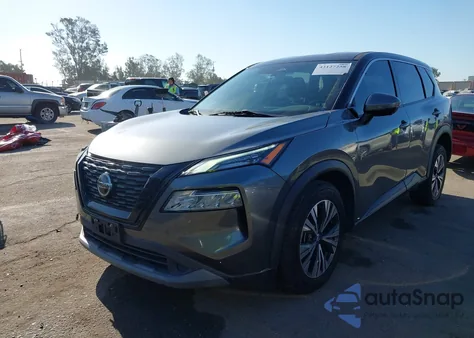 2021 Nissan Rogue Sv Fwd from USA, damaged, VIN 5N1AT3BA0MC704122